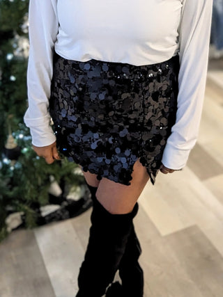 Celeste Sequin Skirt