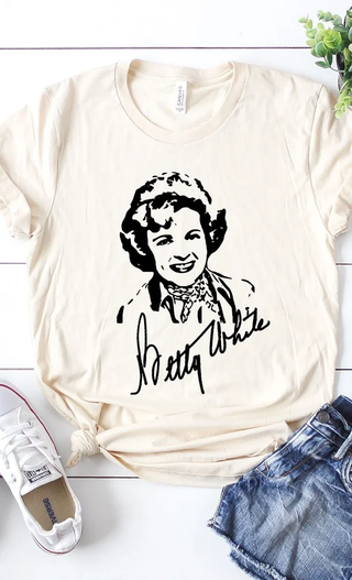 Betty White Graphic Tee *Final Sale*