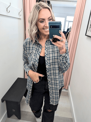 Milan Plaid Button Down