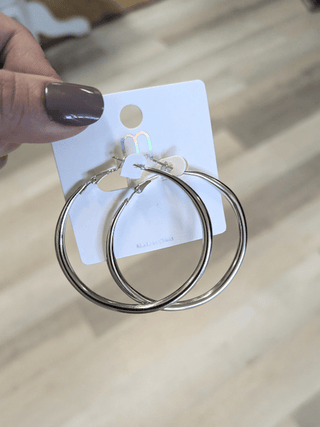 Silver Hoop