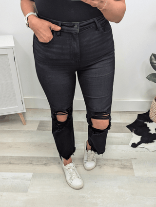 Selena High Rise Cropped Jean