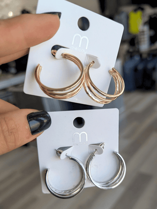 Triple Twist Hoop