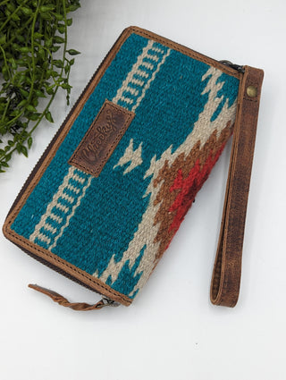 Cowboy Aztec Saddle Wallet