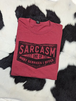 Sarcasm Graphic Tee *Final Sale*