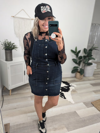 Tracy Skirt Overalls by JUDY BLUE