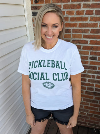 Pickleball Social Club Grapic Tee