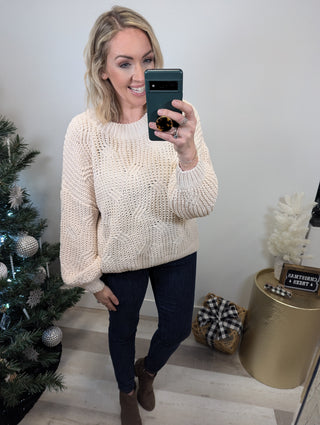 Zoe Braid Sweater