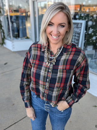 Miles Plaid Button Down