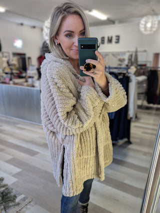 Tate Fuzzy Cardigan