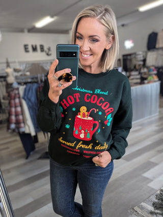 Hot Cocoa Sweatshirt (Final Sale)