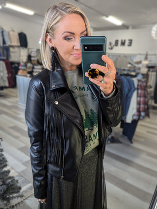 Jameson Pleather Jacket