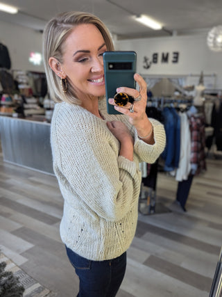 Ellis Shimmer Sweater