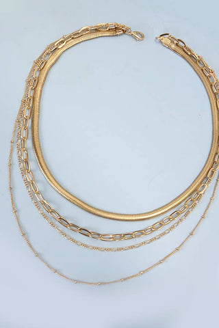 Griffin Herringbone Chain Necklace